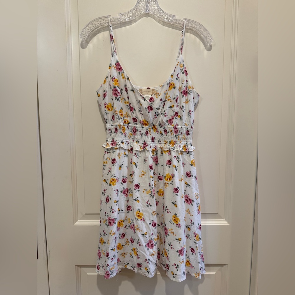 Altar’d State White Floral Dress